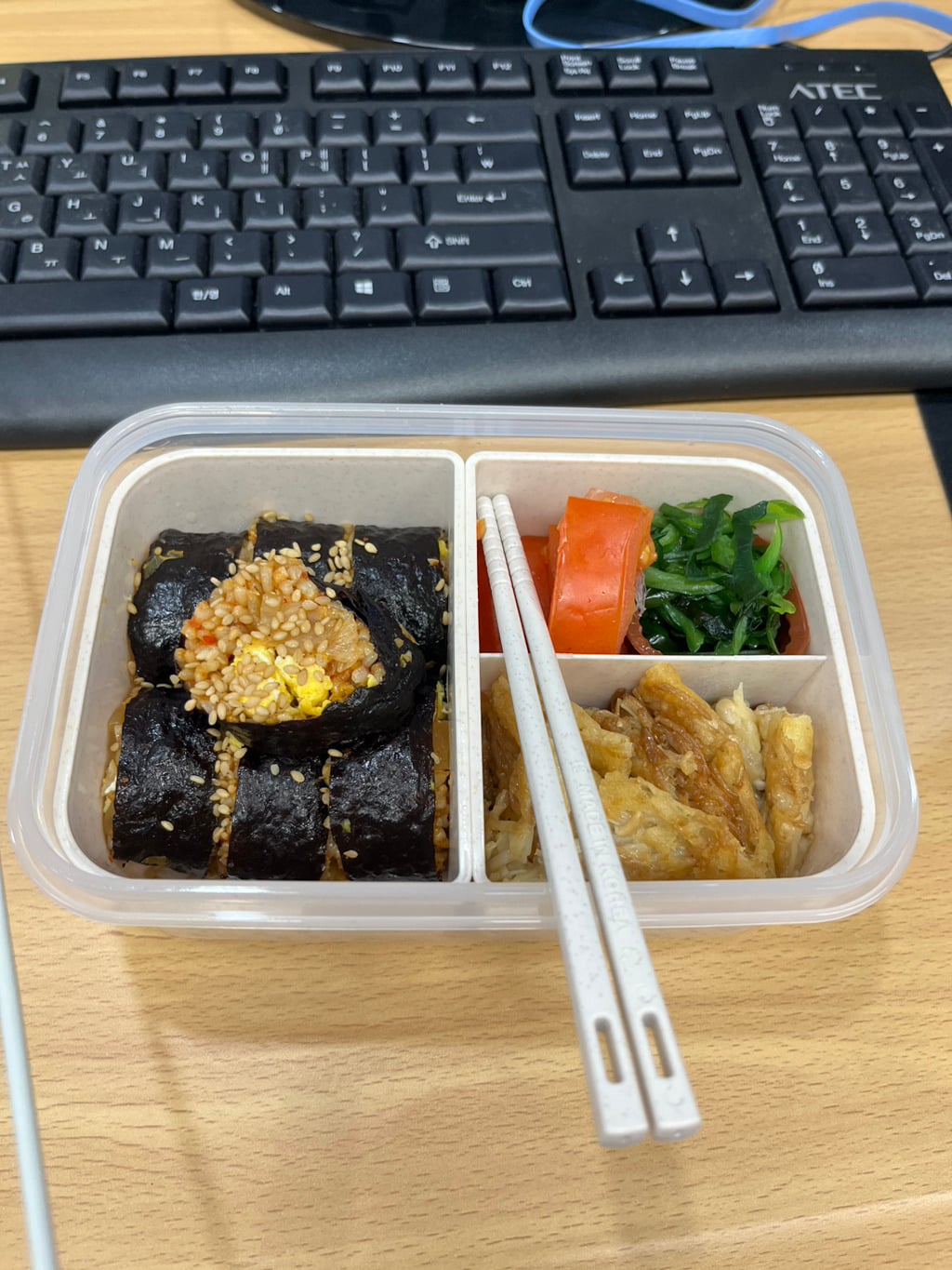 도시락 챙겨다니는 달글이 도시락 재료를 통일하면 생기는 일 | 인스티즈