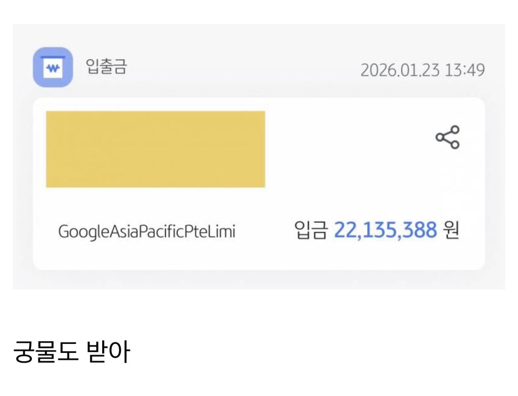 나 90만 유튜버인데 구글 수익금 들어왔다 ㅎ | 인스티즈