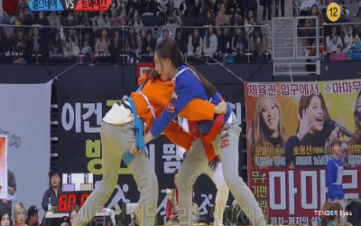 씨름도 잘하는 트와이스 나연.gif | 인스티즈