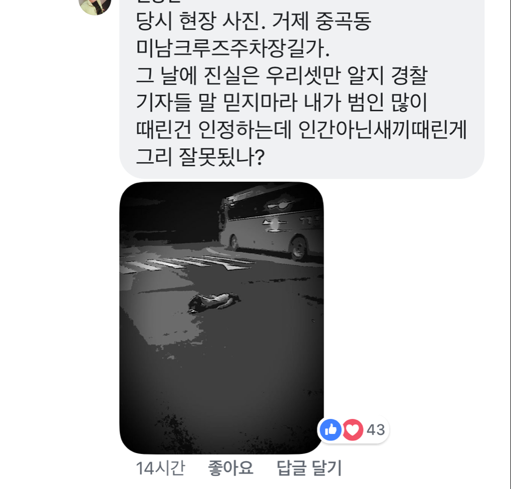 이유없이 50대를 폭행 살인한 사건을 지켜본 목격자의 댓글 .jpg | 인스티즈