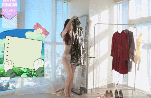 [데이터주의] 귀여운 모델의 룩북.gif | 인스티즈