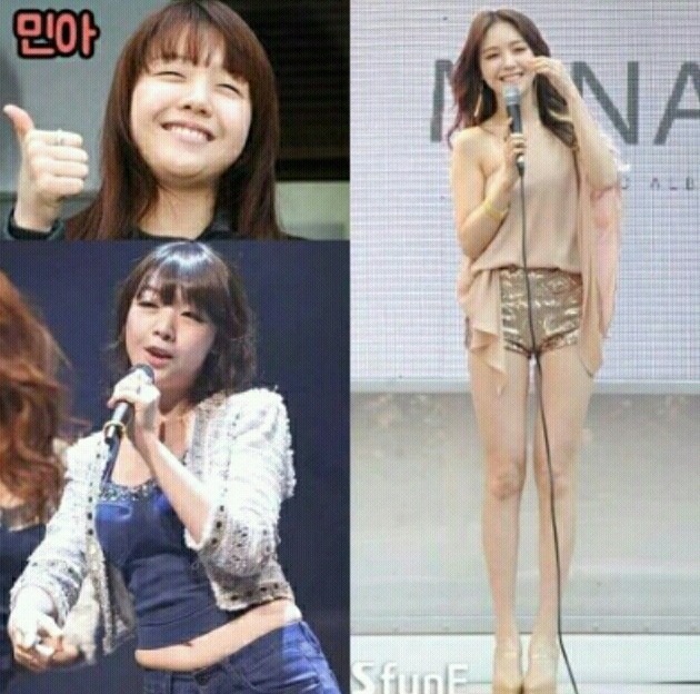 민아 다이어트 전후라고 돌아다니는 사진 | 인스티즈