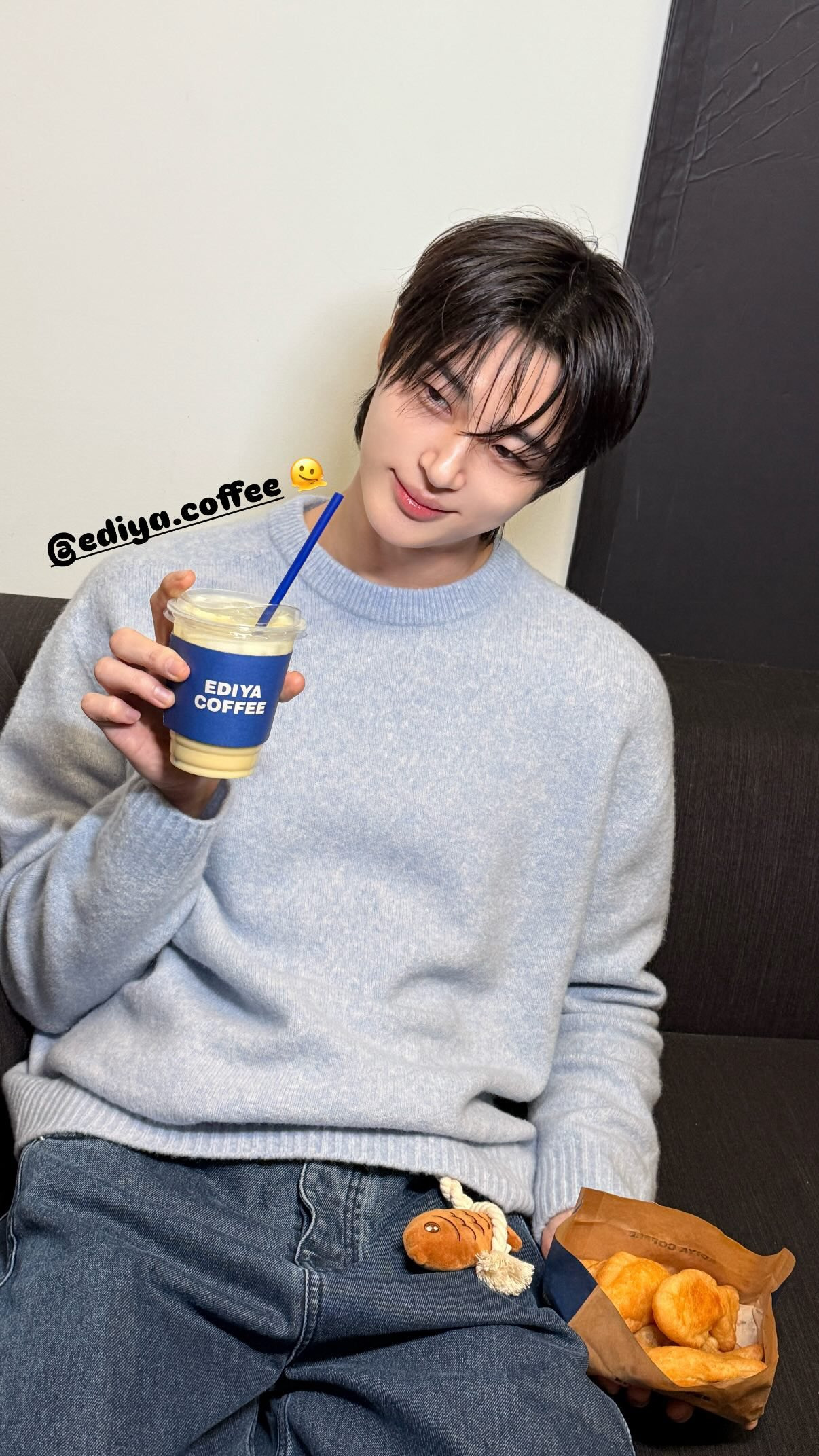 변우석 인스스 업뎃(이디야) | 인스티즈