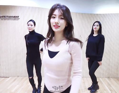 안무 연습하는 수지.gif | 인스티즈