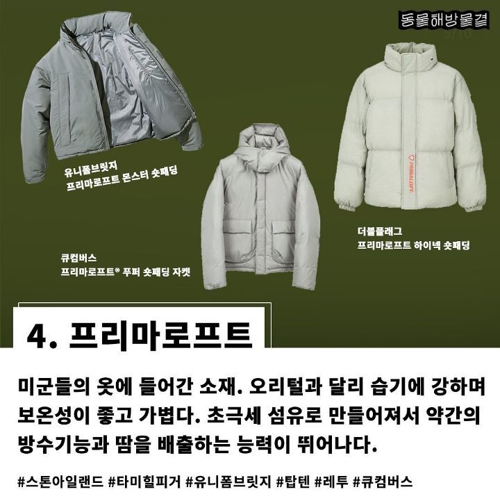 고통없는 겨울 옷 소재 알려드림!! | 인스티즈