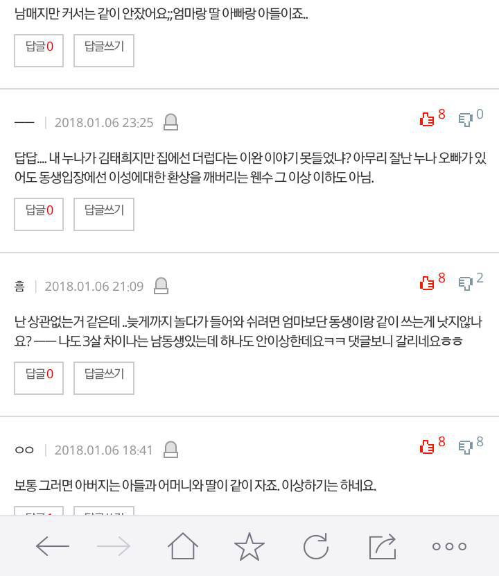 남동생이랑 같은방쓰면 이상한집인가요? | 인스티즈