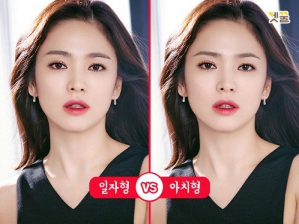 눈썹에 따른 인상의 차이.jpg | 인스티즈