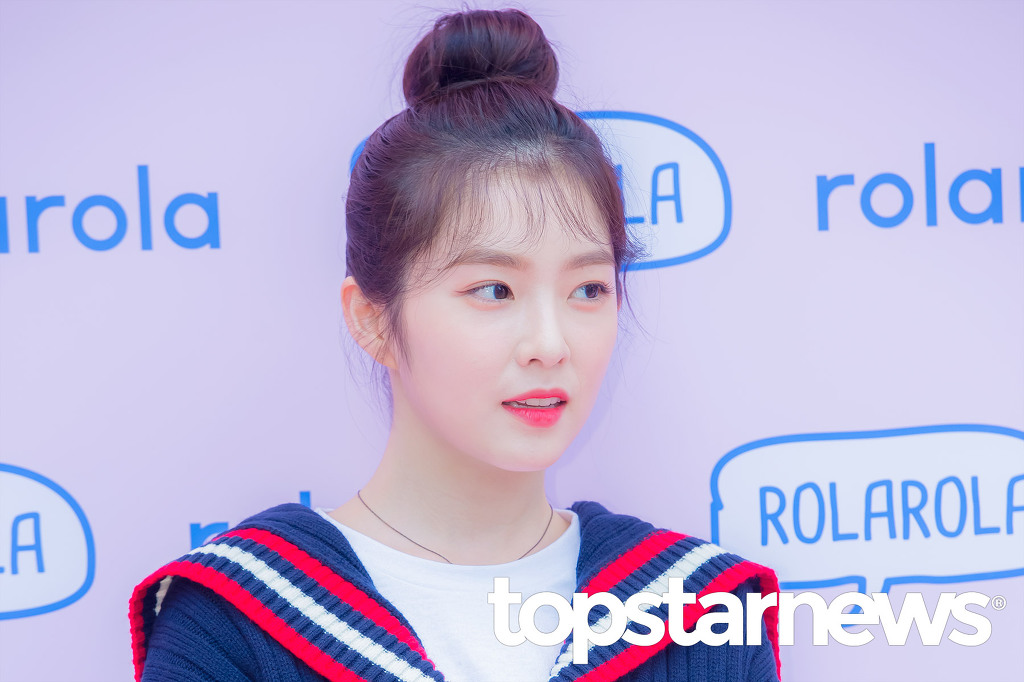 상당히 귀여운 똥머리 아이린.jpgif | 인스티즈
