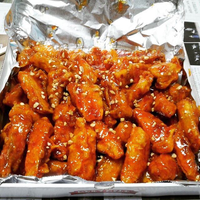 프렌차이즈 닭강정 중에는 갑이라는 맥시칸 닭강정 | 인스티즈