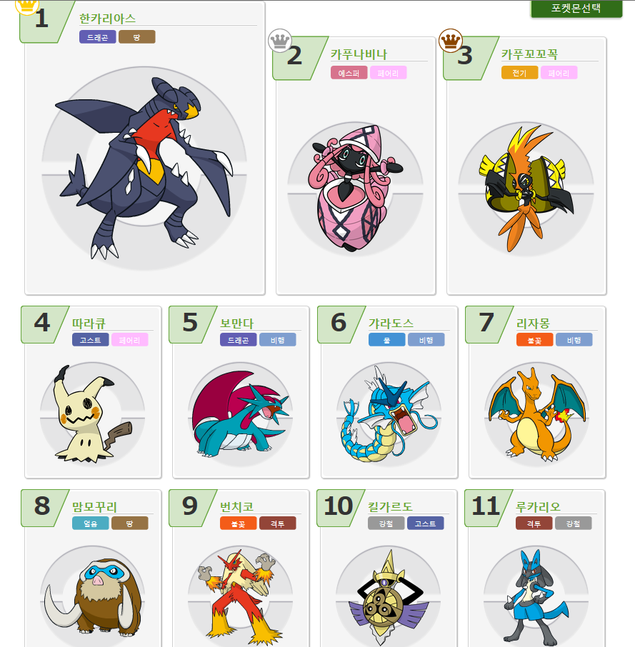 한때 OP 소리를 먹었거나 지금 먹고 있는 사기 포켓몬들 총정리 | 인스티즈