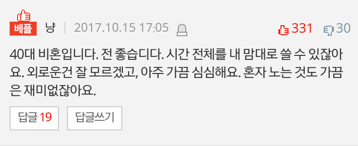 35세 골드미스의 솔직후기 | 인스티즈
