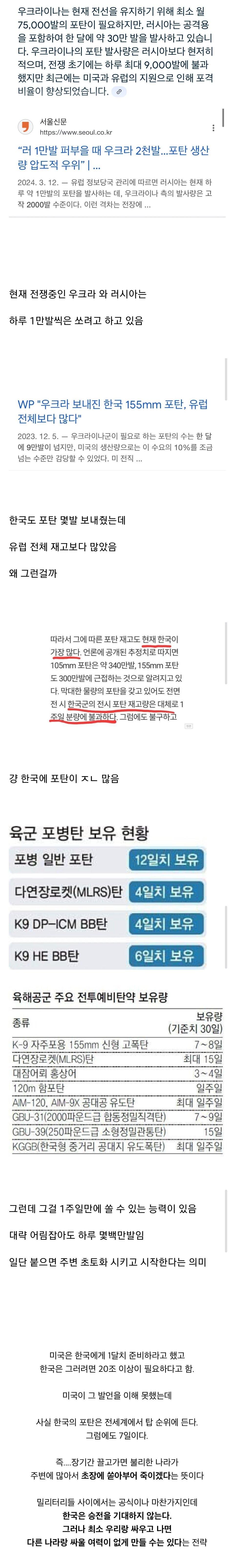 알다가도 모를 한국군의 전쟁 수행능력 | 인스티즈