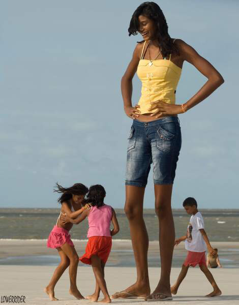 세계에서 가장 키큰 모델 ㅎㄷㄷ | 인스티즈