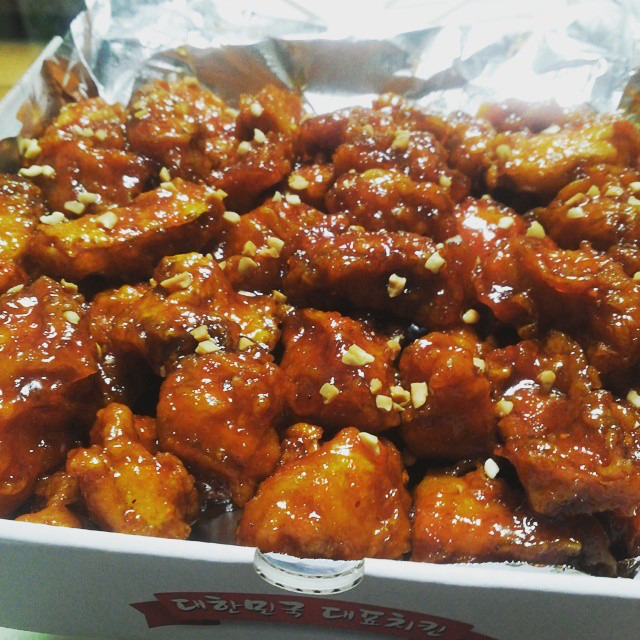 프렌차이즈 닭강정 중에는 갑이라는 맥시칸 닭강정 | 인스티즈