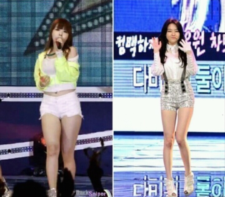 민아 다이어트 전후라고 돌아다니는 사진 | 인스티즈