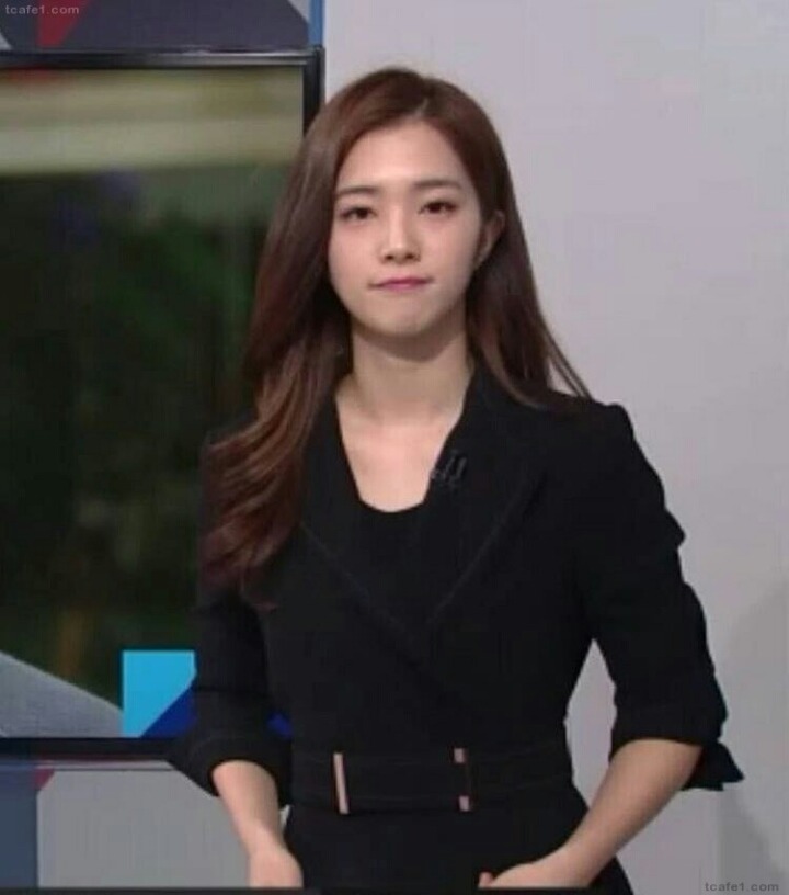 안경쓰기 전후 강지영 아나운서 | 인스티즈
