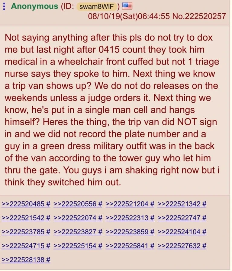 엡스타인의 생존 의혹이 공식적으로 처음 확인됨 | 인스티즈