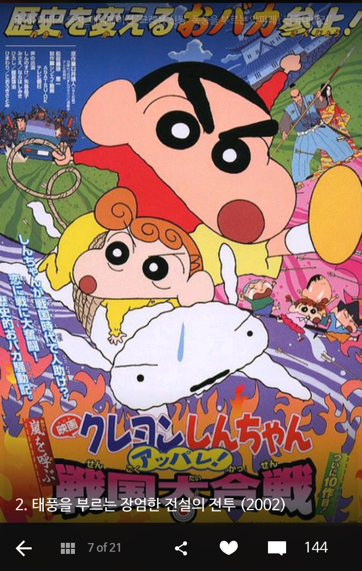 눈물 콧물 다 빼게 된다는 짱구 극장판 레전드 TOP4 | 인스티즈