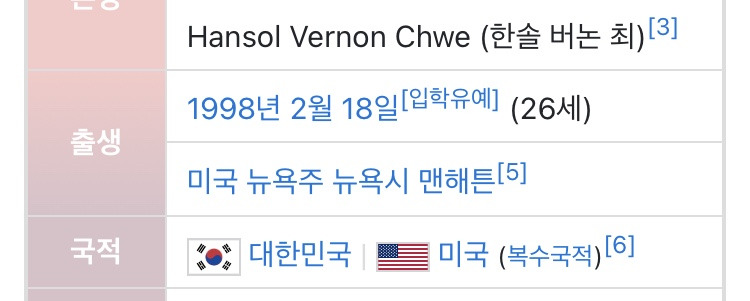 최씨 성을 가진 사람들이 참고하면 좋을듯한 세븐틴 버논 영문철자 | 인스티즈