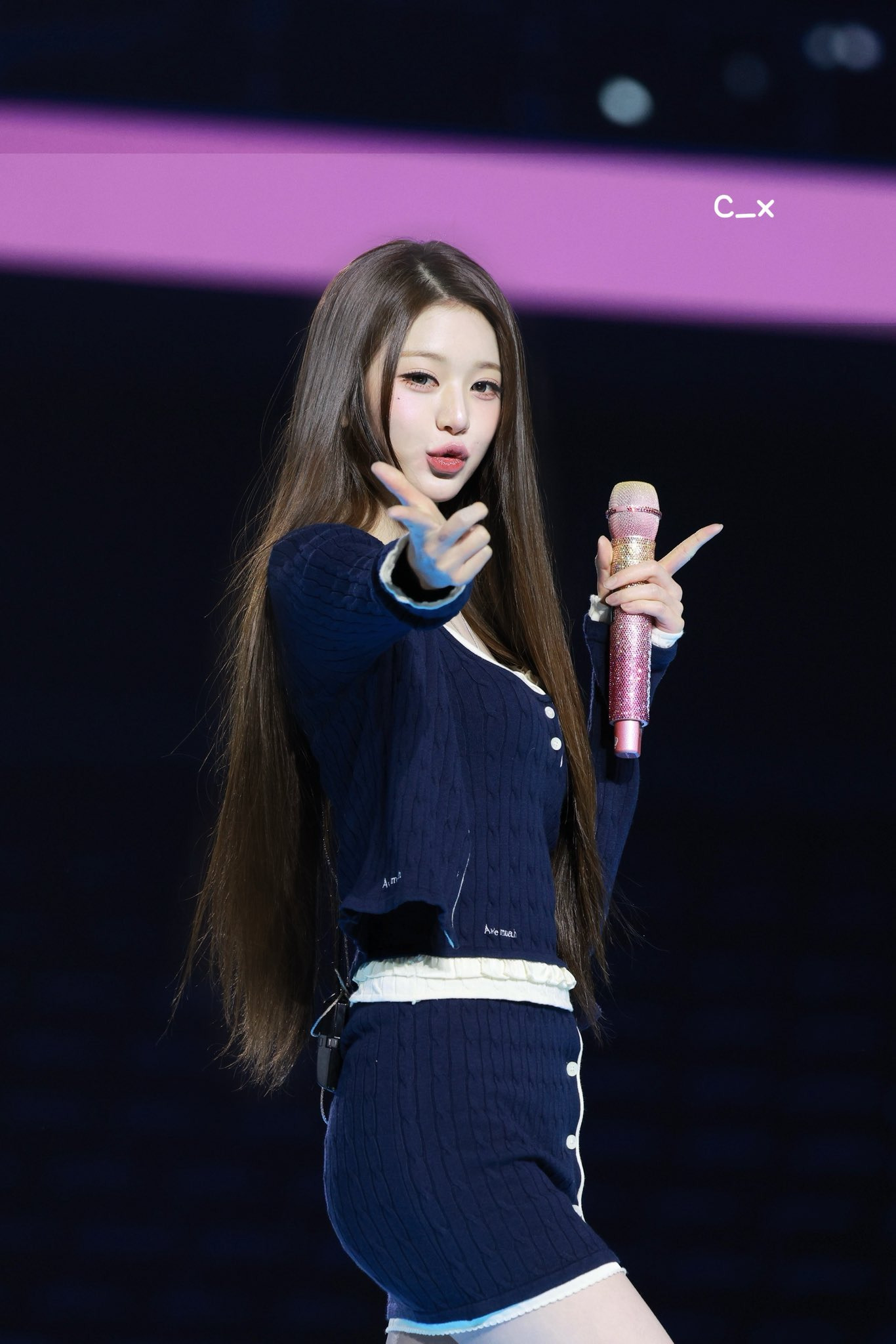 오늘자 아이브 팬콘 사운드체크 리허설 장원영 고화질짤 | 인스티즈