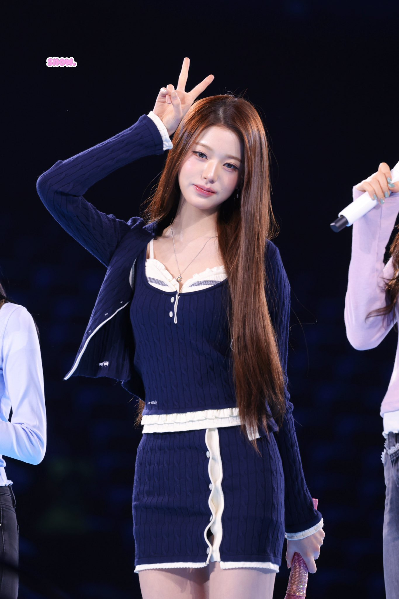 오늘자 아이브 팬콘 사운드체크 리허설 장원영 고화질짤 | 인스티즈