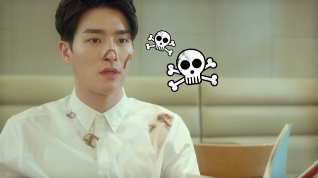 [마이로맨틱썸레시피] 모쏠 여주가 차은우 입간판과 사랑에 빠지는 웹드 2화 | 인스티즈