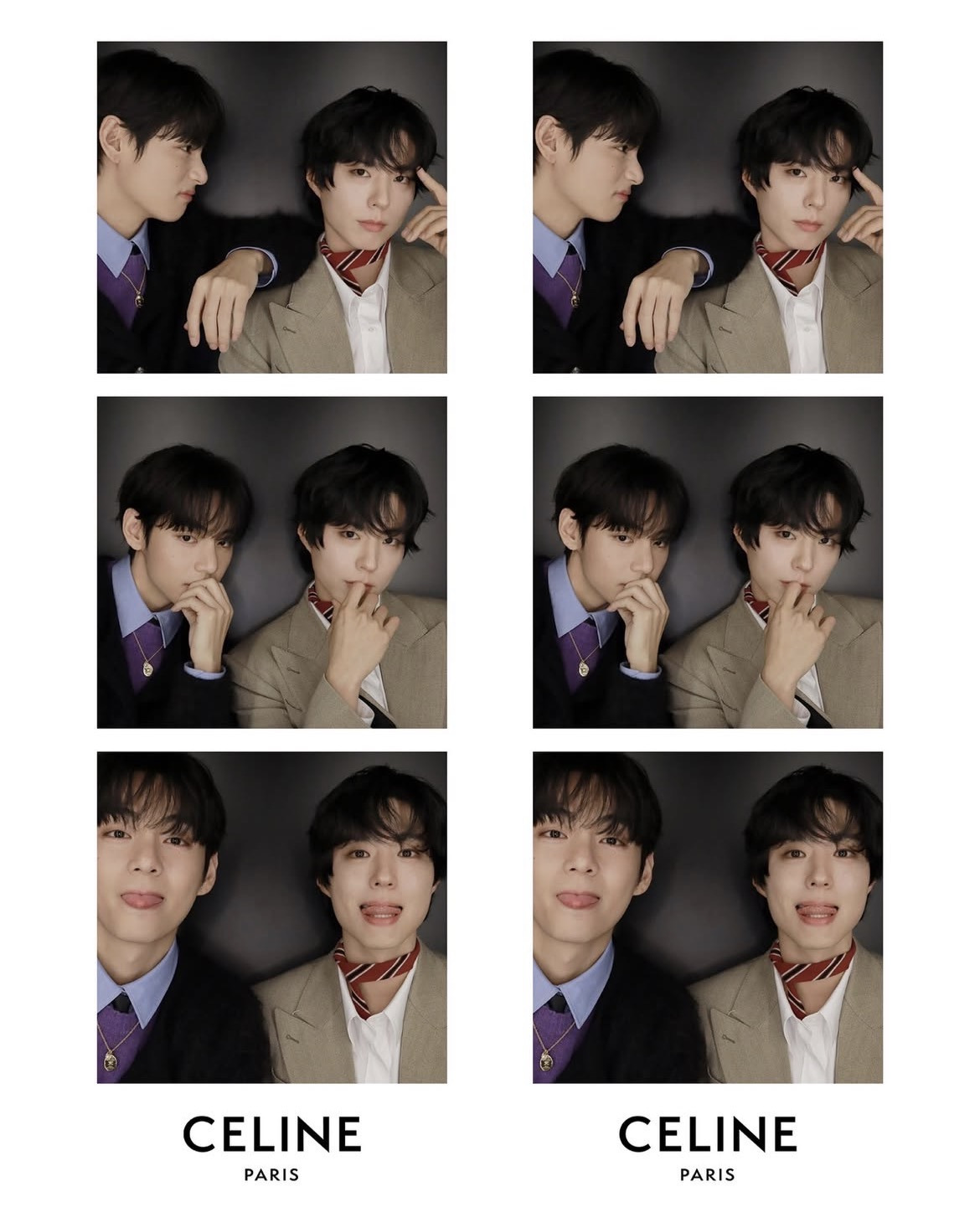 셀린느 행사에서 포토 사진 찍은 뷔 박보검 수지 투어스 | 인스티즈