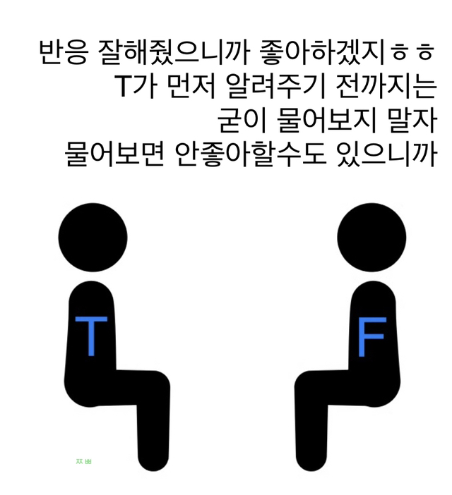 MBTI T와 F의 어긋난 관심표현 | 인스티즈