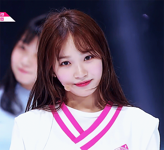 [프로듀스48] 아이돌 느낌 물씬 나는 연습생 6인.gif | 인스티즈