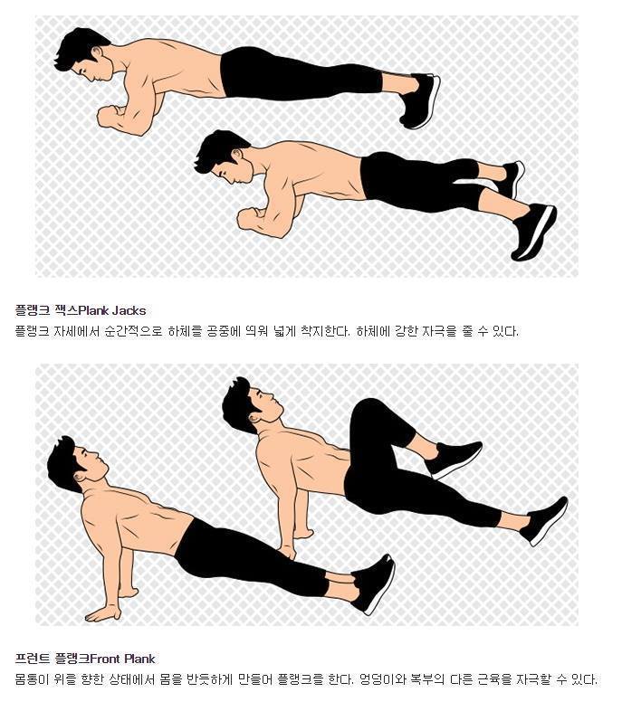 집에서 몸짱될 수 있는 운동 3대천왕 총정리.jpg | 인스티즈