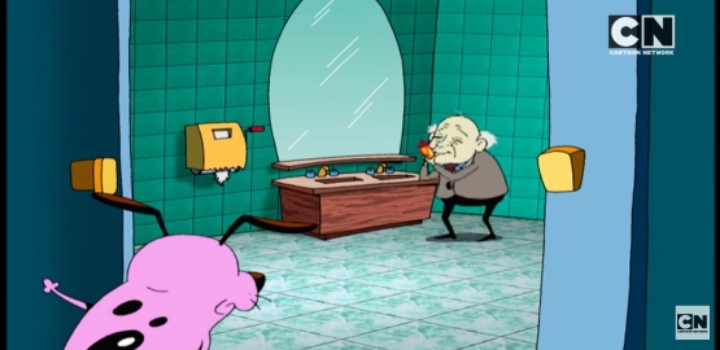 겁쟁이 강아지 커리지 대머리 치료약 - 1 약간 징그러움 | 인스티즈