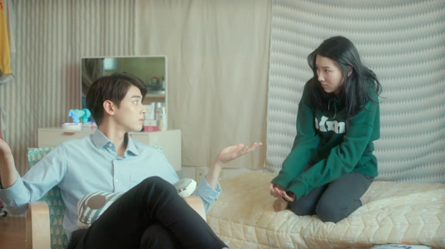 [마이로맨틱썸레시피] 모쏠 여주가 차은우 입간판과 사랑에 빠지는 웹드 2화 | 인스티즈