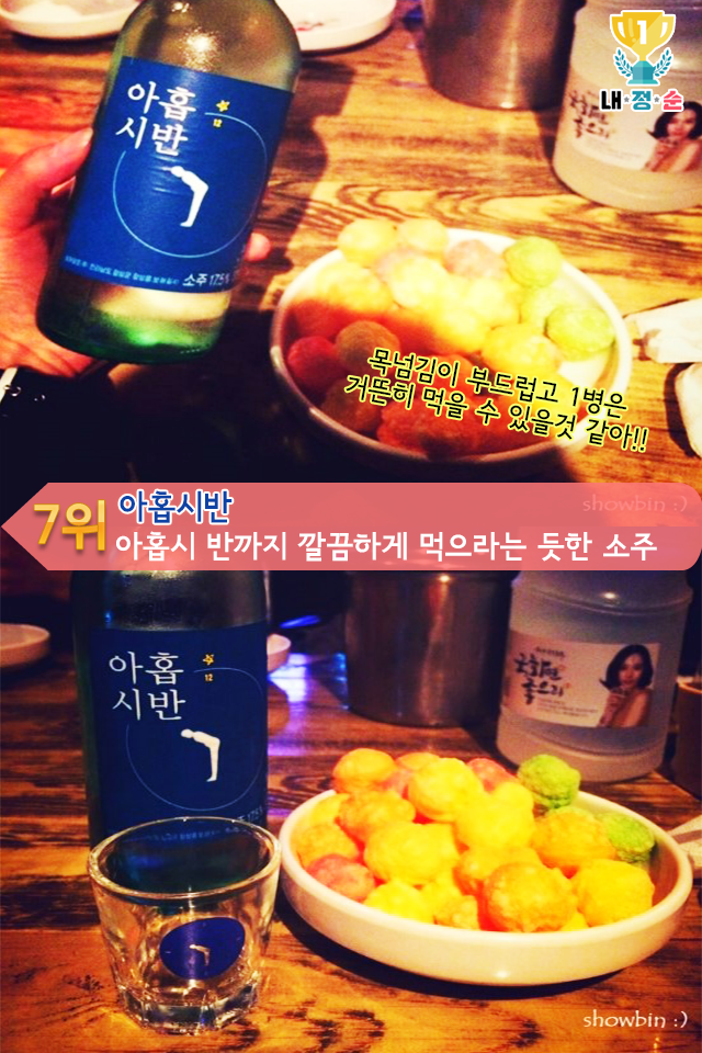 여대생들이 즐겨마시는 맛있는 소주Best7 | 인스티즈