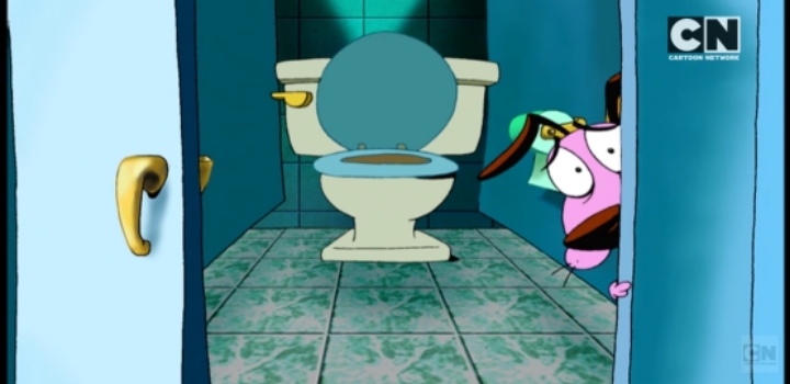 겁쟁이 강아지 커리지 대머리 치료약 - 1 약간 징그러움 | 인스티즈