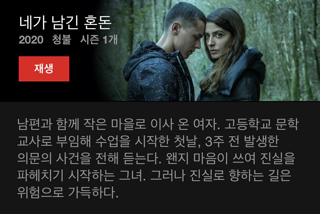 오늘도 넷플릭스 결제만 하고 아무것도 보고있지 않는 방석이들을 위한 드라마 소개글 | 인스티즈