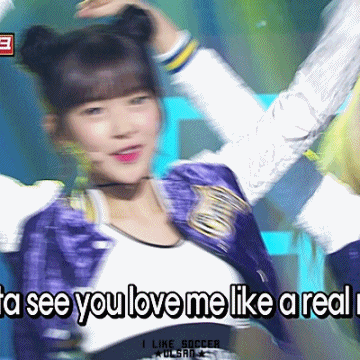 161223 뮤직뱅크 오마이걸 아린.gif | 인스티즈