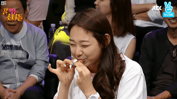 프로발골러 강미나.gif (I.O.I) | 인스티즈