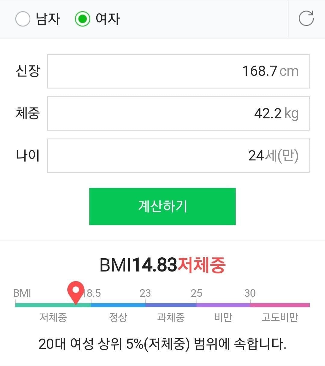 168cm에 42kg 라는 신예은 | 인스티즈