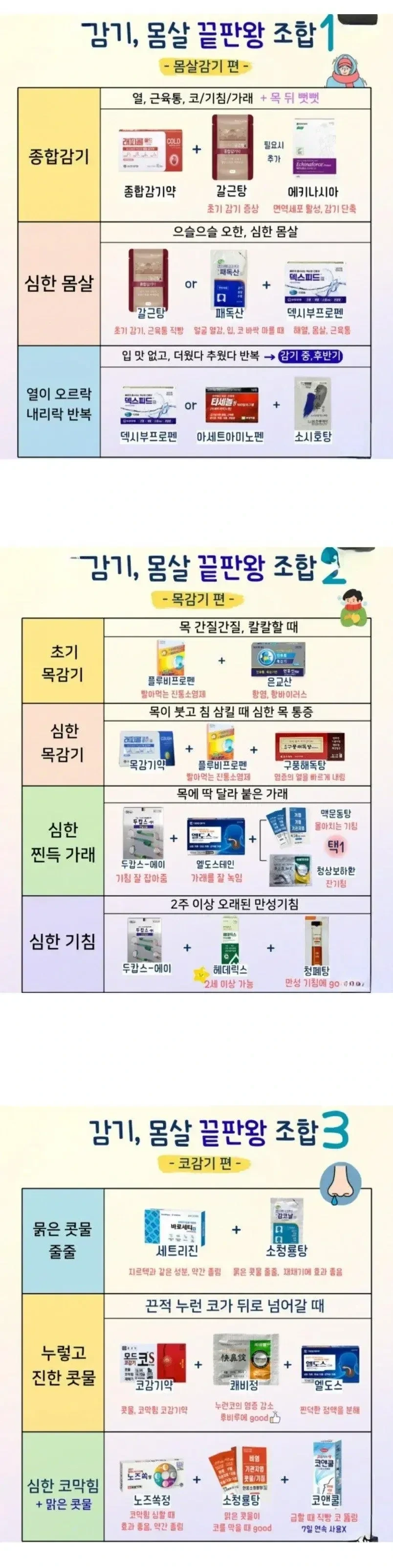 감기 몸살 끝판왕 조합 | 인스티즈