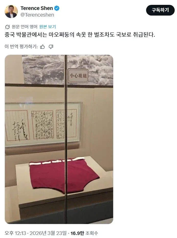 중국에서 국보 취급받는 수영복 | 인스티즈