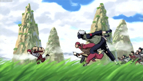 일본 애니에서 비효율적인 닌자 달리기를 하는 이유 | 인스티즈