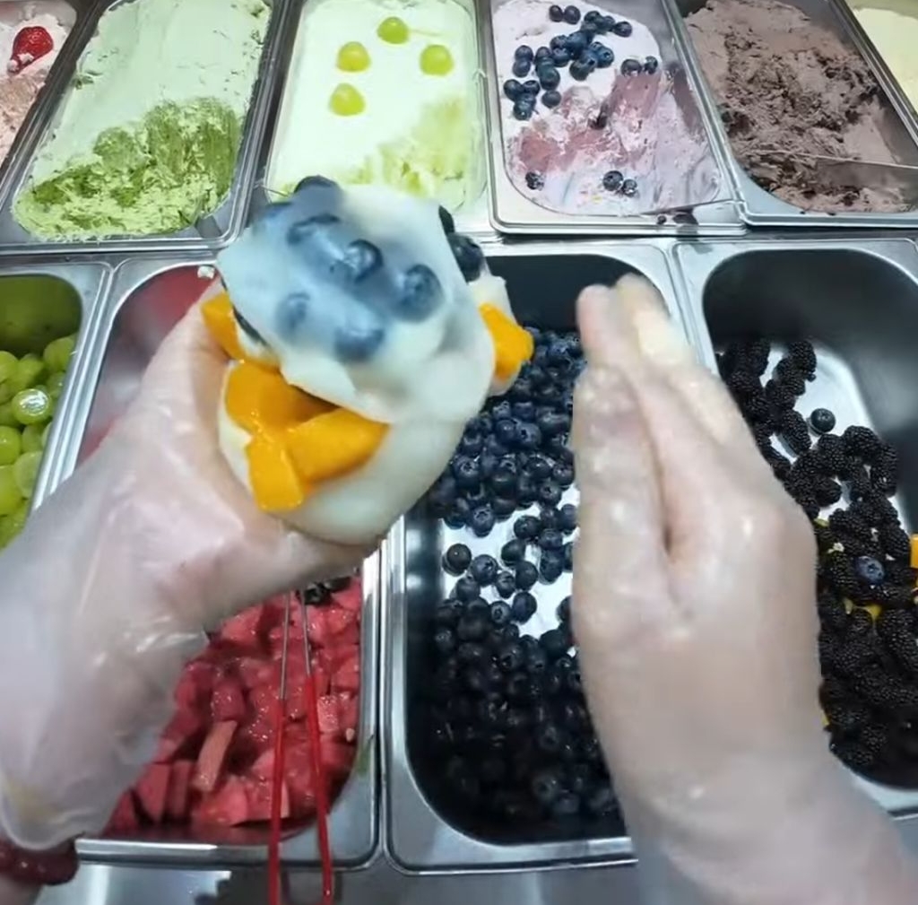 맛이 너무 궁금한 중국 대왕 과일 찹쌀떡 | 인스티즈