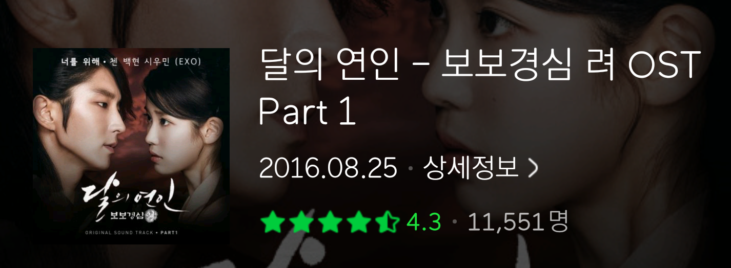 2016년 멜론 연간 차트 남자아이돌 곡 음원 순위 | 인스티즈