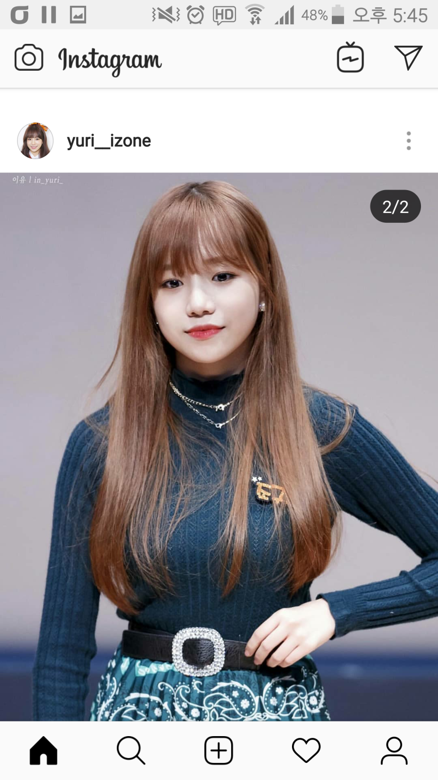 아이즈원 서열 최하위 급식퀸 메인보컬 조유리.jpg | 인스티즈