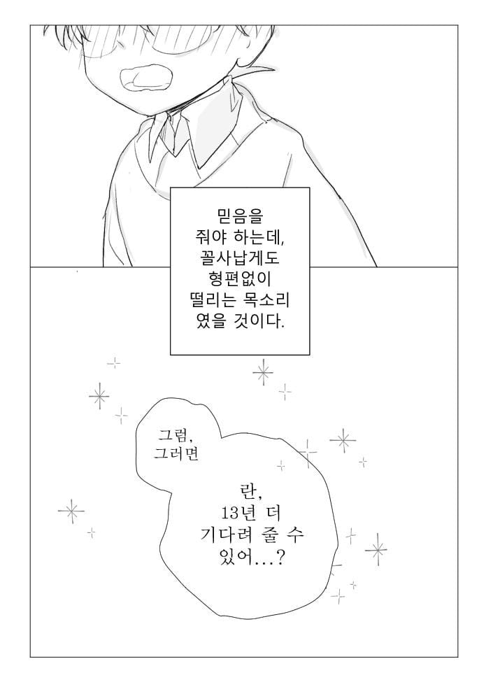 진짜 작가도 이거보단 잘 못만들것같다는 명탐정 코난 팬이 그린 결말 | 인스티즈