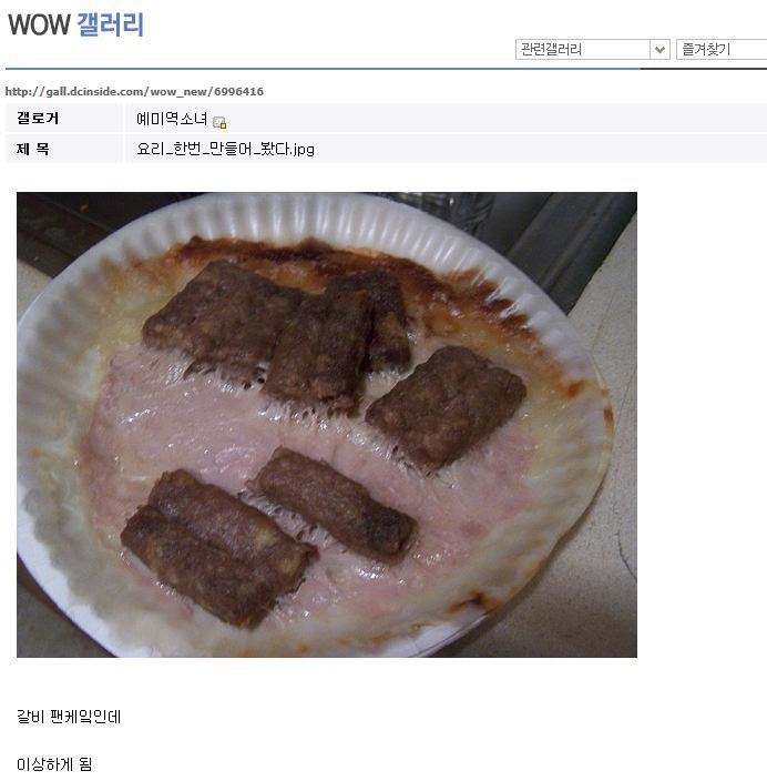 천하제일 디시요리대회..jpg | 인스티즈