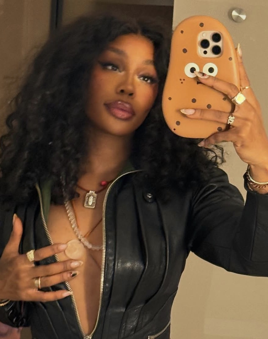 특이한 핸드폰 케이스를 즐겨쓰는듯한 SZA (스자) | 인스티즈