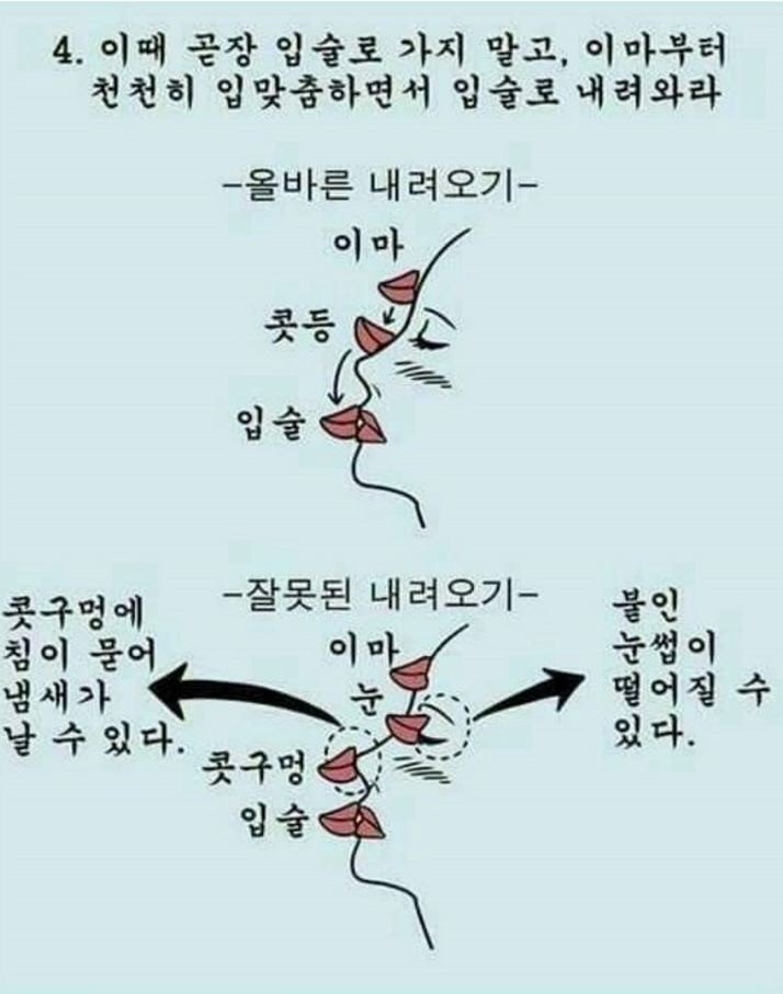 모쏠들을 위해 키스하는 법 알려줍니다 | 인스티즈