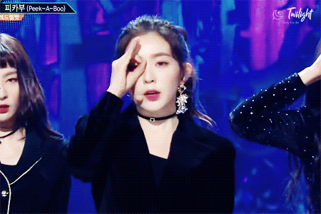 올백으로 묶어도 예쁜 아이린.gif | 인스티즈