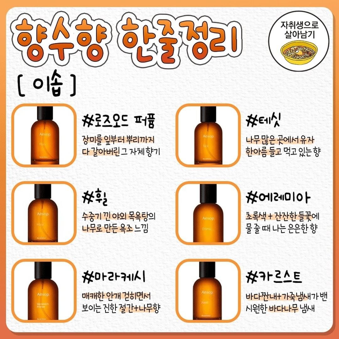 향수향 한줄정리.jpg | 인스티즈